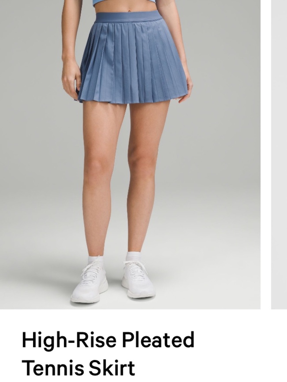 Lululemon Pleated tennis Skirt in Oasis Blue - Picture 5 of 5